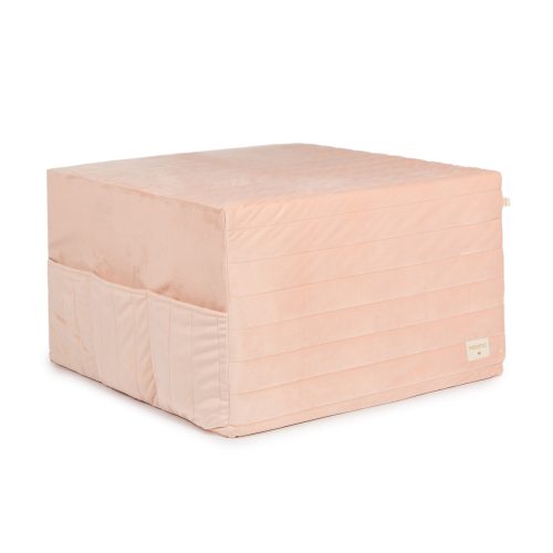 Lit d'appoint pliable en pouf carré VELVE pour chambre d'enfant saint pierre de la reunion magasin déco tendance bebe enfant ado ile de la reunion