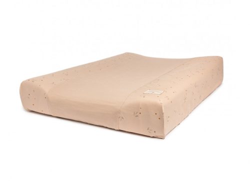 Housse pour matelas à langer 50x70 cm coton bio saint pierre reunion nobodinoz