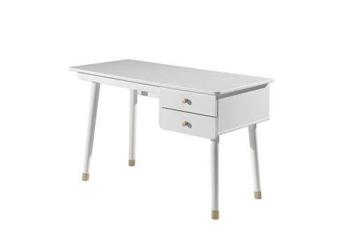 BUREAU STAR Blanc Satin pour chambre bébé et enfant et ado magasin meuble saint pierre réunion 974