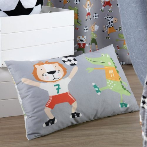 Coussin rectangle FAN DE FOOT décoration pour chambre d'enfant garçon ou fille boutique en ligne et magasin pour chambre enfant saint pierre réunion livraison 974