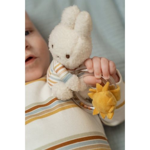 hochet Miffy avec anneau SUNNY jeu éveil bébé little dutch magasin de jouet en bois st pierre 97410 livraison à la réunion 974