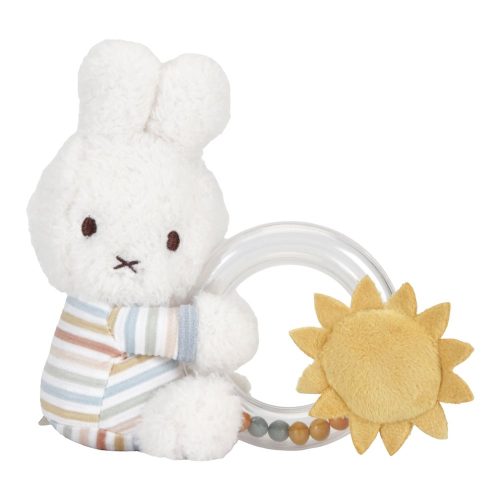 hochet Miffy avec anneau SUNNY jeu éveil bébé little dutch magasin de jouet en bois st pierre 97410 livraison à la réunion 974