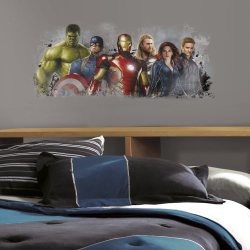 Stickers géants repositionnables AVENGERS DISNEY déco murale chambre d'enfant SOLDES IL ETAIT UNE FOIS magasin de mobiliers et décos pour chambre d'enfants à st pierre 97410 livraison la réunion 974