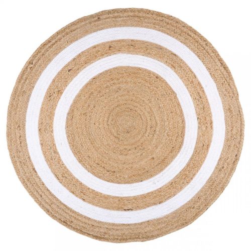 Tapis rond en Coton et en Jute magasin décoration pour chambre d'enfant saint pierre Saint Denis reunion 974