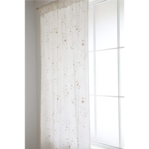 Rideau en double gaze de coton bio marque nobodinoz livraison ILE DE LA REUNION 974 magasin décoration tendance pour enfant et bébé 974