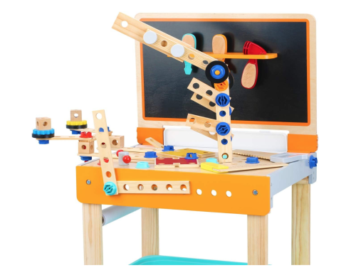 Etabli pour enfants avec table à dessin magasin de jouets en bois à Saint-Pierre 97410 livraison Ile de la réunion 974