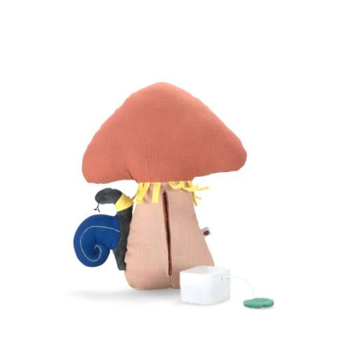 Champignon musical POMME DES BOIS Dès la naissance magasin jouet d'éveil pour bébé saint pierre réunion revendeur officiel MOULIN ROTY