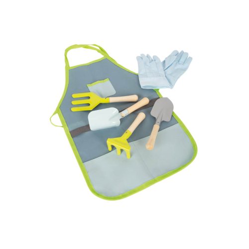 Tablier de jardin avec outils de jardin pour enfant jouet en bois jeu d'imitation jardinage enfant magasin de jouet saint pierre 97410 la Réunion 974