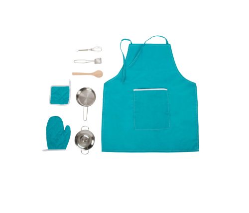 Set de cuisine avec tablier enfant accessoires pour cuisine enfant dinettes magasin de jouet saint pierre 97410 la Réunion 974