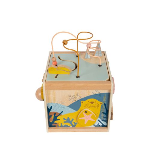 Cube d'activité et de motricité SEASIDE jeu éveil bébé boutique de jouets pour enfants saint pierre 97410 reunion livraison 974