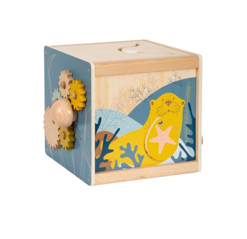 Cube d'activité et de motricité SEASIDE jeu éveil bébé boutique de jouets pour enfants saint pierre 97410 reunion livraison 974