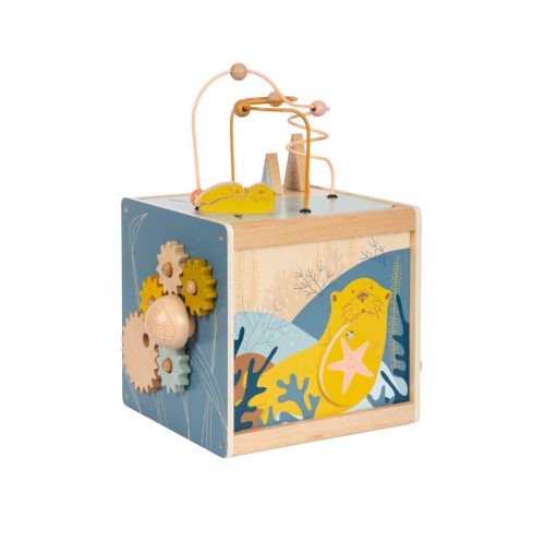 Cube d'activité et de motricité SEASIDE jeu éveil bébé boutique de jouets pour enfants saint pierre 97410 reunion livraison 974