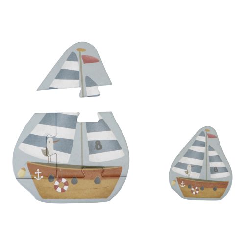 Puzzle 6 en 1 SAILORS BAY boutique de jouet enfant revendeur officiel Little Dutch saint pierre reunion 974