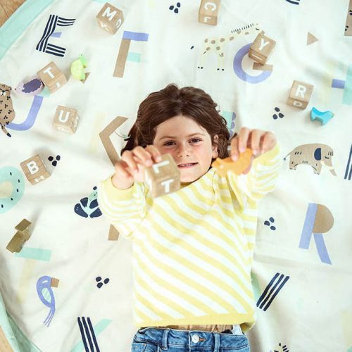 sac de rangement tapis animal alphabet tapis de jeu éducatif PLAY & GO magasin de jouet mobiliers bébé et enfants déco de chambre enfants 97410 Saint Pierre 974 La Réunion