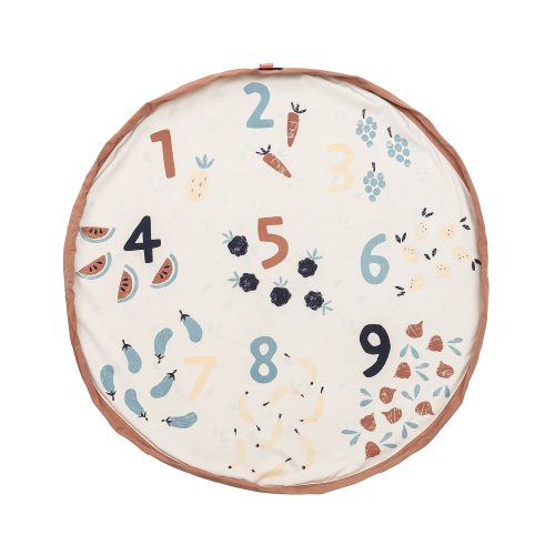 sac de rangement tapis veggie numbers tapis de jeu éducatif PLAY & GO magasin de jouet mobiliers bébé et enfants déco de chambre enfants 97410 Saint Pierre 974 La Réunion