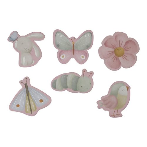 Puzzle 6 en 1 FLOWERS & BUTTERFLIES boutique de jouet enfant revendeur officiel Little Dutch saint pierre reunion 974