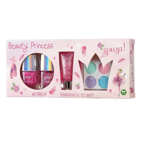 Set de maquillage BEAUTY PRINCESS PRINCESSE BALLET maquillage pour enfant magasin de jeu et jouet saint pierre reunion sans produit chimique et vegan spécial enfant 974