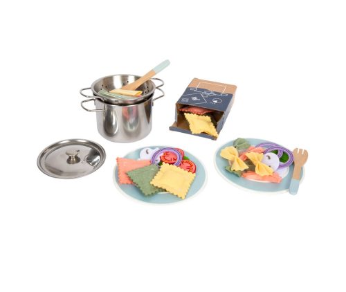 Kit de cuisine pour pâtes ustensile de cuisine accessoires marchandes jouet en bois magasin de jouet saint pierre 97410 La Réunion 974