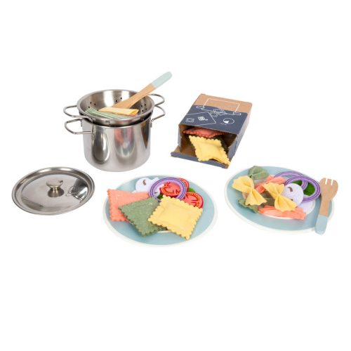 Kit de cuisine pour pâtes ustensile de cuisine accessoires marchandes jouet en bois magasin de jouet saint pierre 97410 La Réunion 974