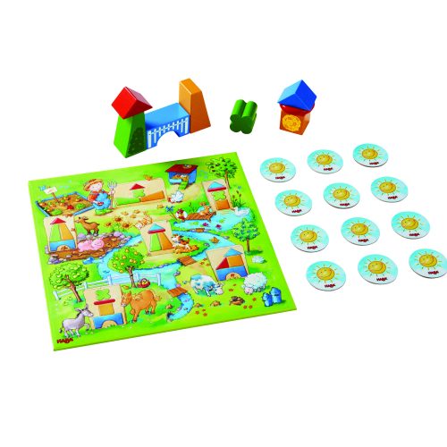 collection de jeux la ferme jeu de plateau jeu pour les petits jeu de société revendeur officiel HABA magasin de jouets La Réunion 97400 saint-Pierre 97410