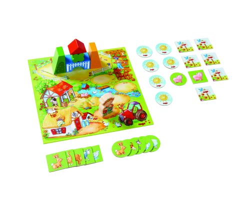 collection de jeux la ferme jeu de plateau jeu pour les petits jeu de société revendeur officiel HABA magasin de jouets La Réunion 97400 saint-Pierre 97410