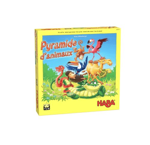 Pyramide d'animaux jeu d'habileté jeu d'équilibre jeu de société revendeur officiel HABA magasin de jouets La Réunion 97400 saint-Pierre 97410