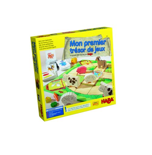 Mon 1er trésor de jeux - jeu bébé Jeu coopératif, jeu de mémoire, jeu de cartes, jeu de plateau et jeu de course, revendeur officiel HABA Magasin de jouets enfants 974 LA REUNION SAINT PIERRE 97410