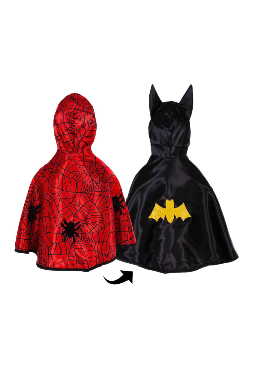 Cape super héros batman spiderman déguisement enfant garçon fille great pretenders magasin jouet saint pierre 97410 La Réunion 974