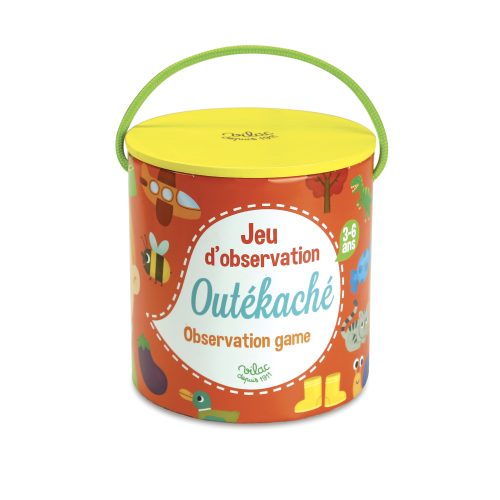 Outékaché jeu d'observation revendeur officiel VILAC jouet en bois magasin de jouet saint pierre 97410 La Réunion 974