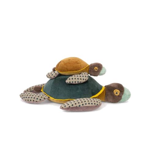 Peluche TORTUE TOUT AUTOUR DU MONDE revendeur MOULIN ROTY saint pierre reunion magasin de jouet pour enfant ile de la reunion 974