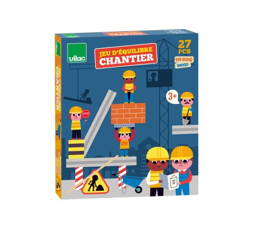 jeu d'équilibre chantier jeu d'adresse jeu de société revendeur officiel VILAC jouet en bois magasin de jouet saint pierre 97410 La Réunion 974