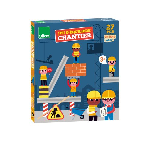 jeu d'équilibre chantier jeu d'adresse jeu de société revendeur officiel VILAC jouet en bois magasin de jouet saint pierre 97410 La Réunion 974