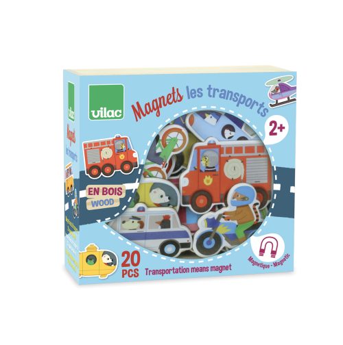 magnets transports jeu magnétique revendeur officiel VILAC jouet en bois magasin de jouet saint pierre 97410 La Réunion 974