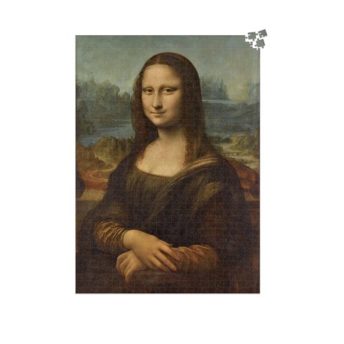 puzzle 1000 pièces La Joconde mona lisa musée du louvre revendeur officiel VILAC jouet en bois magasin de jouet saint pierre 97410 La Réunion 974