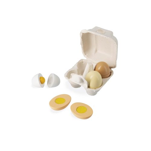 Les oeufs du petit chef dinette enfant accessoires cuisines et marchandes revendeur officiel JANOD jouet en bois magasin de jouet saint pierre 97410 La Réunion 974