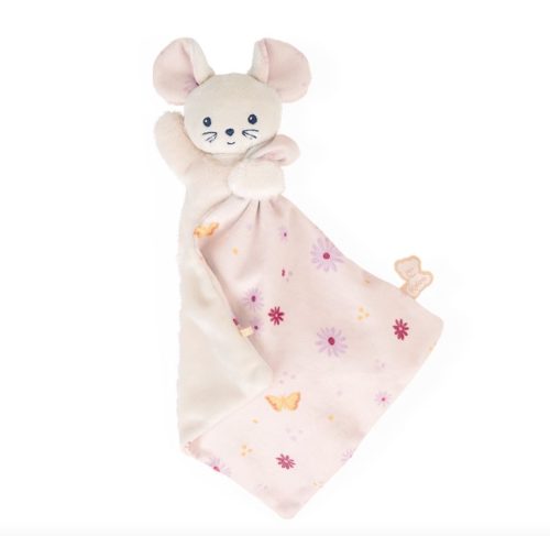 Doudou souris rose carré douceur éveil bébé revendeur officiel kaloo magasin de jouets jeu la réunion 974 saint-pierre 97410