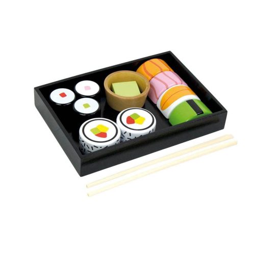 sushi aliments marchande et cuisine jouet en bois magasin de jouet saint pierre 97410 La Réunion 974