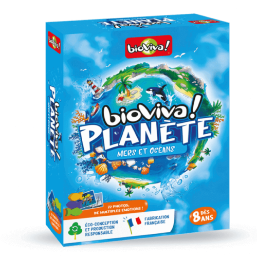 Bioviva planète mers et océans jeu de stratégie jeu de société jeu écolo magasin de jouet en bois st pierre 97410 La réunion 974 livraison