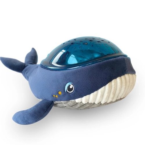 Veilleuse projecteur en forme de peluche baleine pabobo livraison reunion