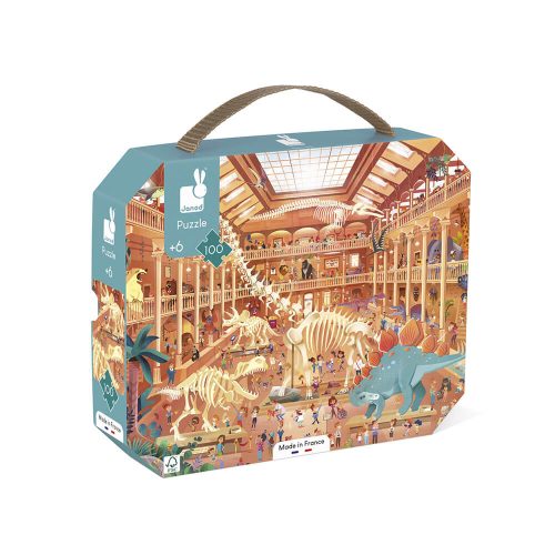 Puzzle 100 pièces musée histoire naturelle jouet en bois pour enfant magasin de jouet saint pierre 97410 La Réunion 974