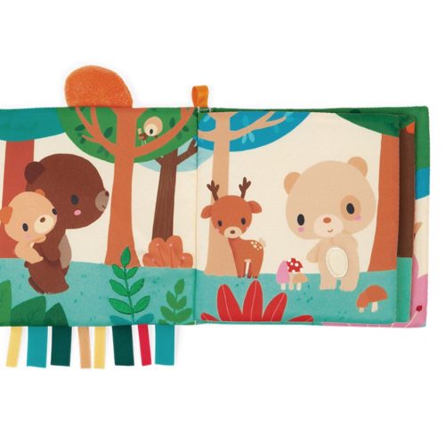 Livre d'éveil choo dans la forêt éveil bébé revendeur officiel kaloo magasin de jouets jeu la réunion 974 saint-pierre 97410