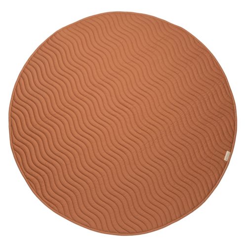 Tapis de jeu rond KIOWA SIENNA BROWN revendeur nobodinoz saint pierre reunion 974