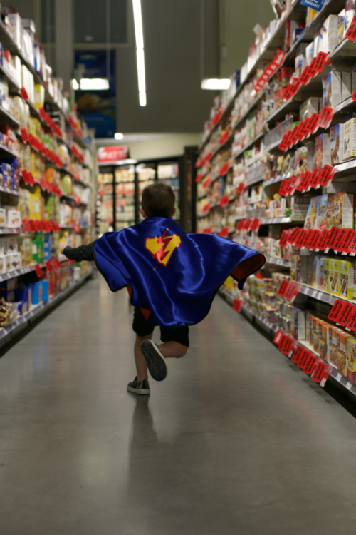 Cape de super héros avec masque RÉVERSIBLE pour enfant Déguisement enfant lavable en machine boutique pour enfant saint pierre ILE DE LA REUNION livraison sur tout l'ile 974