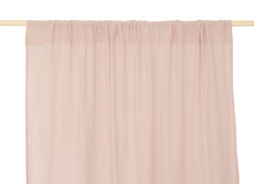 Rideau UTOPIA dream pink gaze de coton bio NOBODINOZ déco chambre enfant st pierre 97410 La réunion