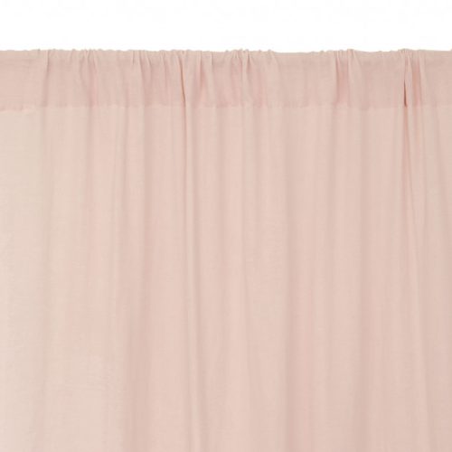 Rideau UTOPIA dream pink gaze de coton bio NOBODINOZ déco chambre enfant st pierre 97410 La réunion