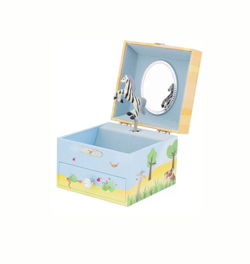 Coffre à bijoux musicale jungle idées cadeaux naissance déco chambres enfants SAINT PIERRE 97410