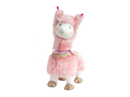 Grande peluche lama rose glitter PROMO peluche doudou et compagnie histoire d'ours magasin de jouets st pierre 97410 La Réunion 974