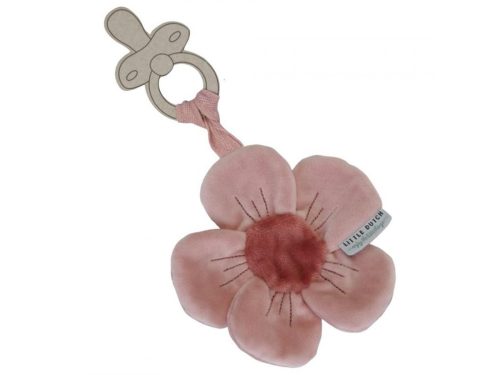 Doudou attache tétine Fleur magasin jeu montessori revendeur officiel LITTLE DUTCH Saint-Pierre 97410 La Réunion 974