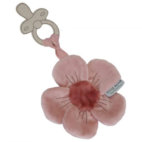 Doudou attache tétine Fleur magasin jeu montessori revendeur officiel LITTLE DUTCH Saint-Pierre 97410 La Réunion 974