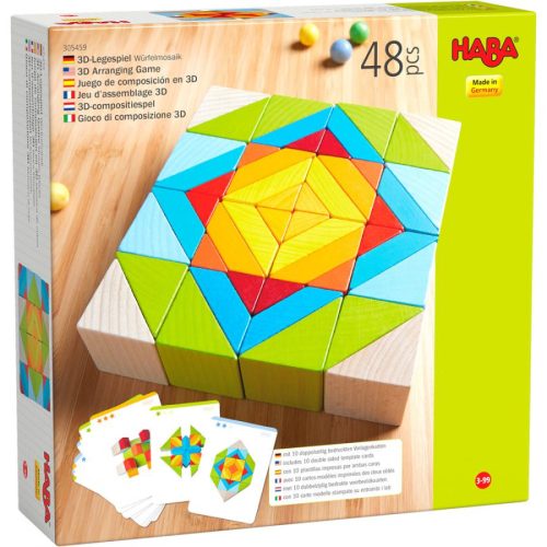 Jeu d'assemblage 3D jeu éducatif montessori jeu d'apprentissage revendeur officiel HABA jeu de société enfant magasin de jouets en bois jeu d'apprentissage 97410 St pierre 974 La Réunion